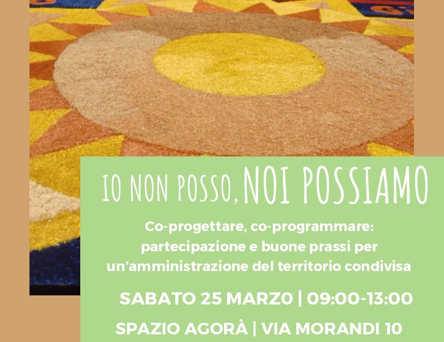 Io non posso, NOI POSSIAMO