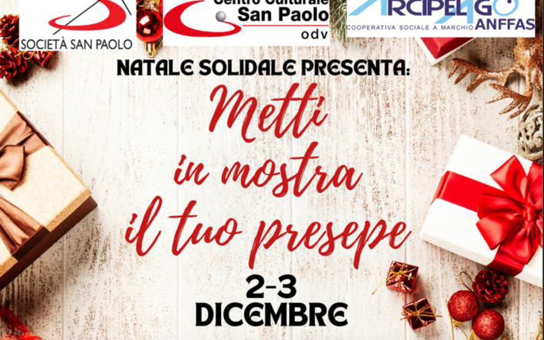 Metti in mostra il tuo presepe