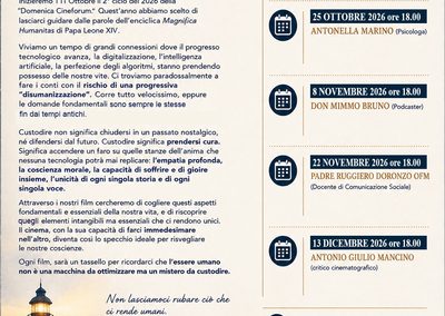 Cineforum “Custodire ciò che rende l’uomo profondamente umano”