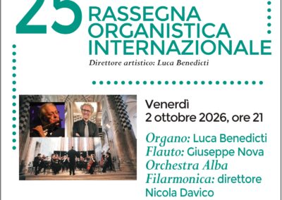 XXV RASSEGNA ORGANISTICA INTERNAZIONALE